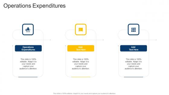 Operations Expenditures In Powerpoint And Google Slides Cpb