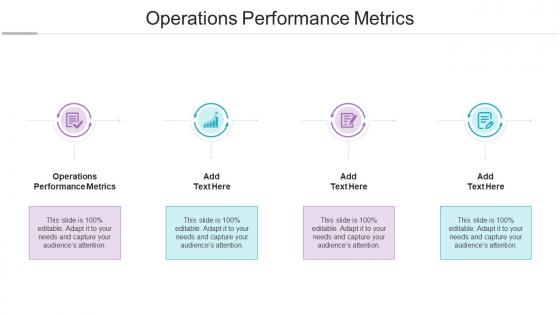 Operations Performance Metrics In Powerpoint And Google Slides Cpb