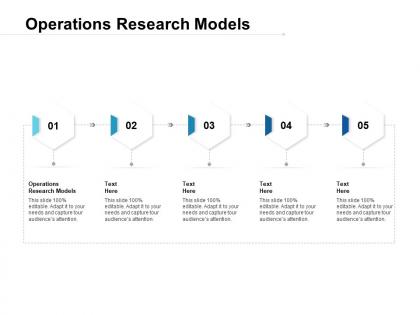 Operations research models ppt powerpoint presentation ideas background image cpb