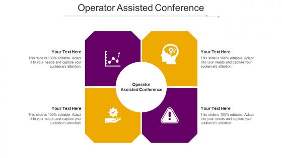 Operator Assisted Conference Ppt Powerpoint Presentation Infographics Slides Cpb