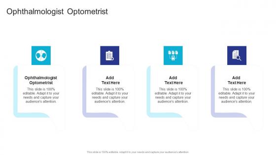 Ophthalmologist Optometrist In Powerpoint And Google Slides Cpb