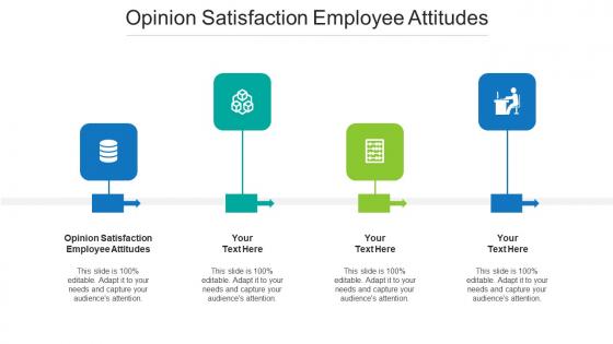 Opinion Satisfaction Employee Attitudes Ppt Powerpoint Presentation File Themes Cpb