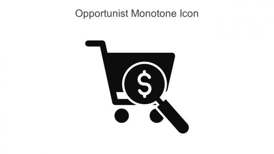 Opportunist Monotone Icon In Powerpoint Pptx Png And Editable Eps Format