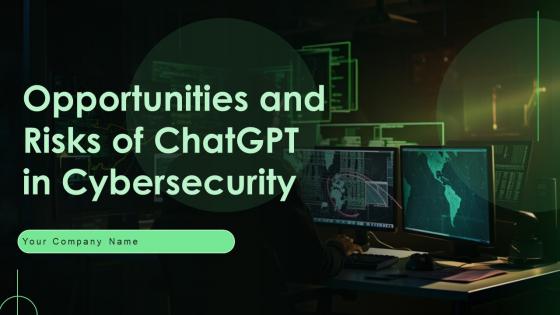 Opportunities And Risks Of ChatGPT In Cybersecurity AI CD V