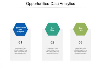 Opportunities data analytics ppt powerpoint presentation pictures cpb