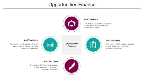 Opportunities Finance In Powerpoint And Google Slides Cpb
