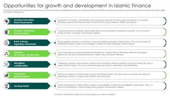 Opportunities For Growth And Development In Islamic Finance In Depth Analysis Of Islamic Finance Fin SS V