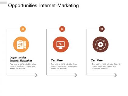 Opportunities internet marketing ppt powerpoint presentation infographics brochure cpb