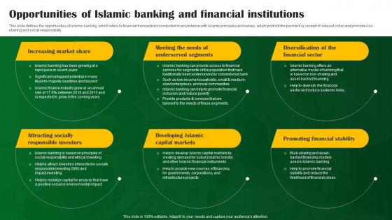 Opportunities Of Islamic Banking And Financial Institutions Shariah Compliant Banking Fin SS V
