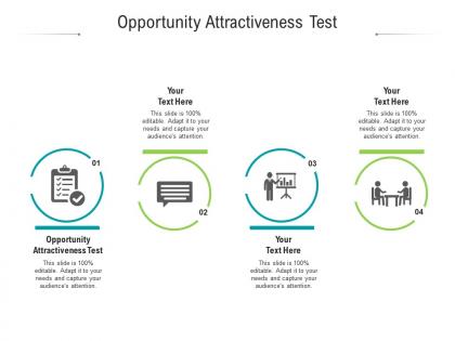 Opportunity attractiveness test ppt powerpoint presentation layouts layouts cpb