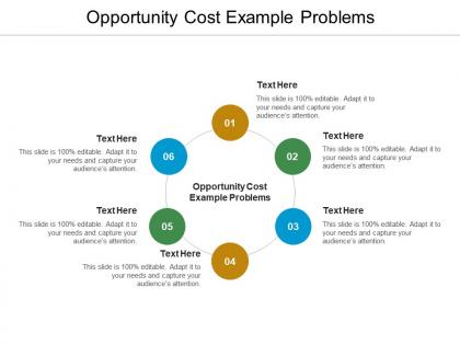 Opportunity cost example problems ppt powerpoint presentation infographic template elements cpb