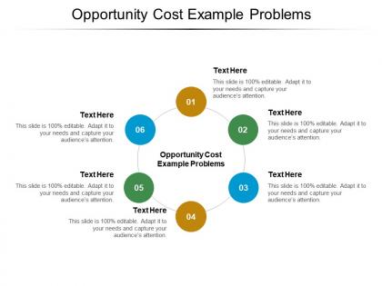Opportunity cost example problems ppt powerpoint presentation portfolio graphics cpb