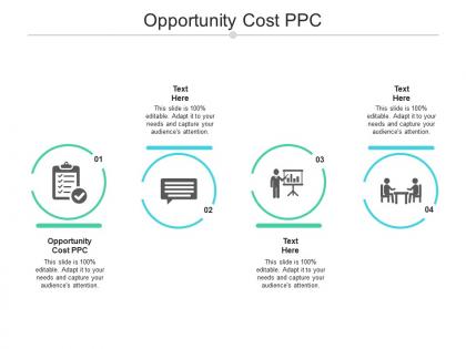 Opportunity cost ppc ppt powerpoint presentation professional diagrams cpb