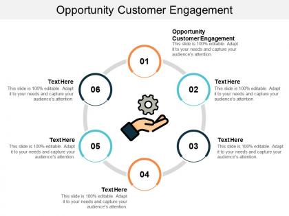 Opportunity customer engagement ppt powerpoint presentation ideas gridlines cpb