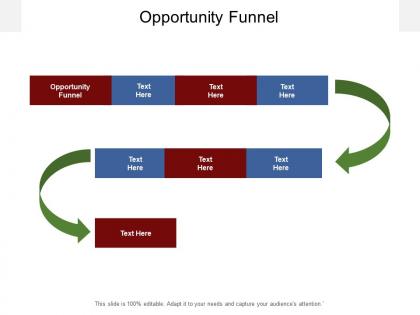 Opportunity funnel ppt powerpoint presentation outline example topics cpb
