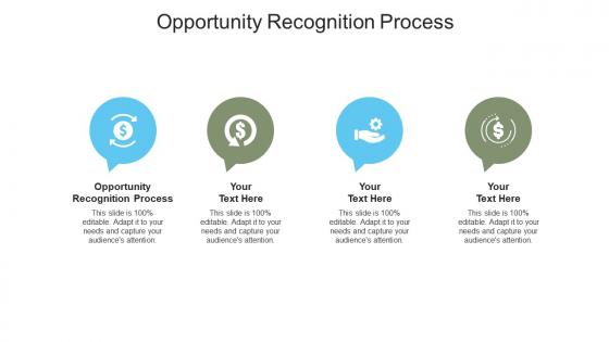 Opportunity recognition process ppt powerpoint presentation icon tips cpb