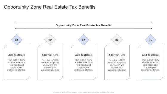 Opportunity Zone Real Estate Tax Benefits In Powerpoint And Google Slides Cpb