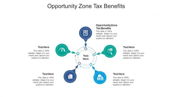 Opportunity zone tax benefits ppt powerpoint presentation infographics templates cpb