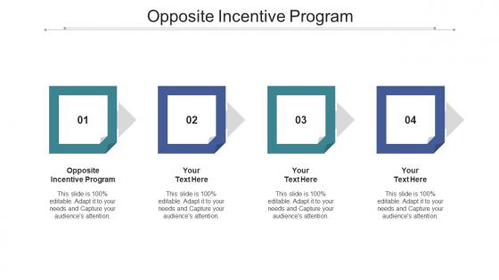 Opposite incentive program ppt powerpoint presentation inspiration model cpb