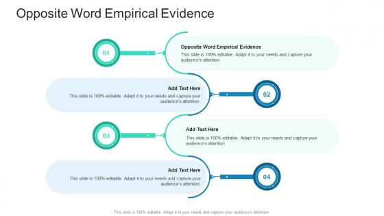 Opposite Word Empirical Evidence In Powerpoint And Google Slides Cpb