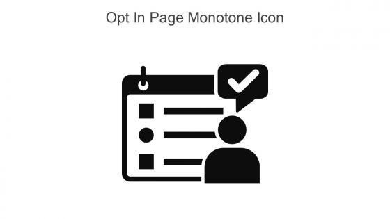 OPT In Page Monotone Icon In Powerpoint Pptx Png And Editable Eps Format