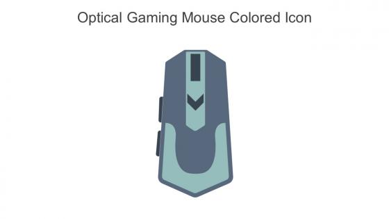 Optical Gaming Mouse Colored Icon In Powerpoint Pptx Png And Editable Eps Format