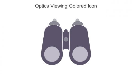 Optics Viewing Colored Icon In Powerpoint Pptx Png And Editable Eps Format