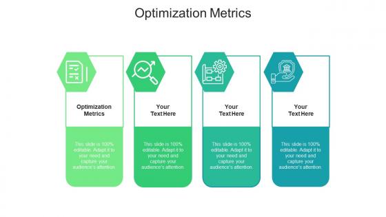 Optimization metrics ppt powerpoint presentation styles styles cpb