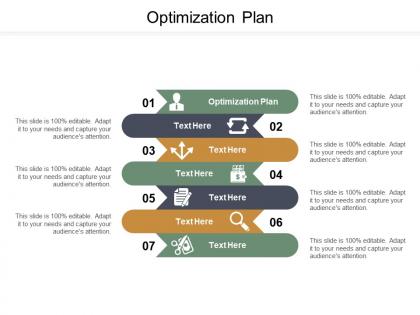 Optimization plan ppt powerpoint presentation summary aids cpb