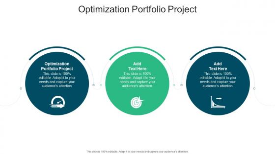 Optimization Portfolio Project In Powerpoint And Google Slides Cpb