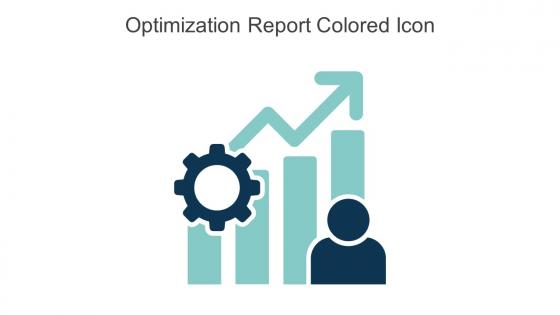 Optimization Report Colored Icon In Powerpoint Pptx Png And Editable Eps Format