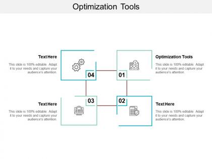 Optimization tools ppt powerpoint presentation ideas vector cpb