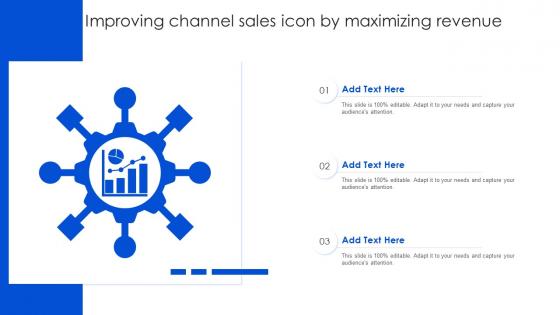 Optimize Customer Experience Icon Using Sales Channels