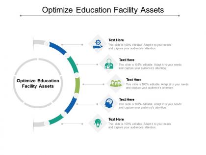 Optimize education facility assets ppt powerpoint presentation inspiration clipart images cpb
