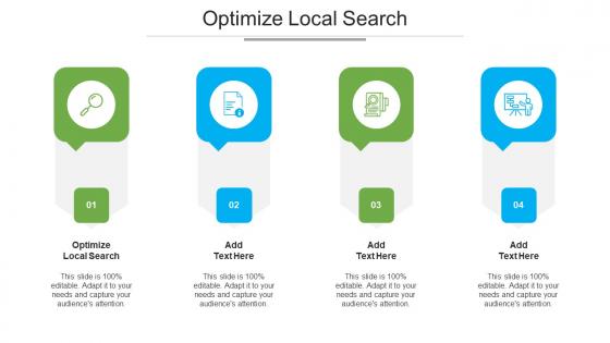 Optimize Local Search Ppt Powerpoint Presentation Background Images Cpb