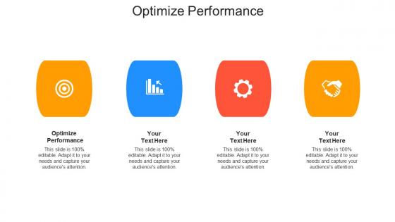 Optimize performance ppt powerpoint presentation ideas outfit cpb