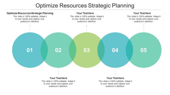 Optimize resources strategic planning ppt powerpoint presentation slides vector cpb