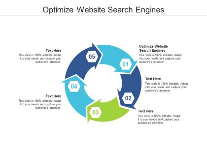Optimize website search engines ppt powerpoint presentation summary slide cpb
