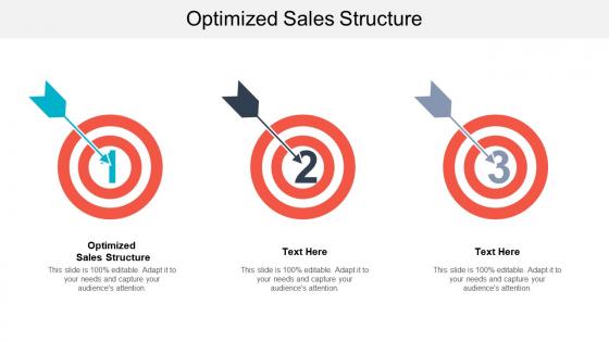 Optimized sales structure ppt powerpoint presentation file professional cpb
