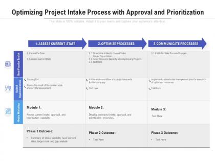 Intake Approval PowerPoint Presentation and Slides PPT Template | SlideTeam