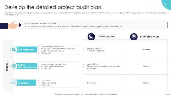 Optimizing Project Success Rates By Develop The Detailed Project Audit Plan PM SS