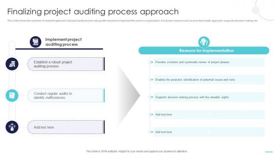 Optimizing Project Success Rates Finalizing Project Auditing Process Approach PM SS