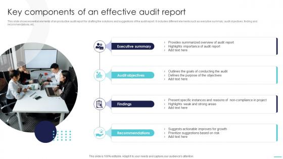 Optimizing Project Success Rates Key Components Of An Effective Audit Report PM SS