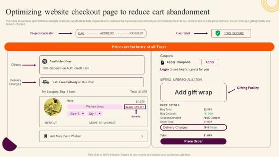 Optimizing Website Checkout Page Sales Improvement Strategies For B2c And B2b