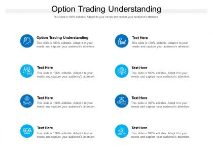 Option trading understanding ppt powerpoint presentation icon template cpb