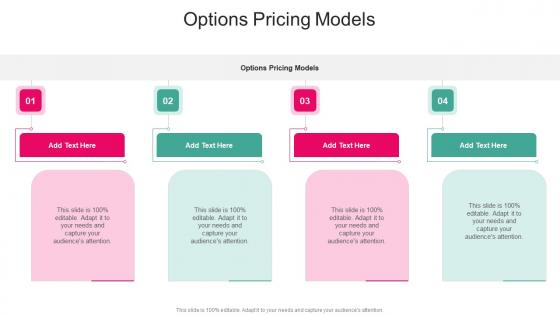 Options Pricing Models In Powerpoint And Google Slides Cpb