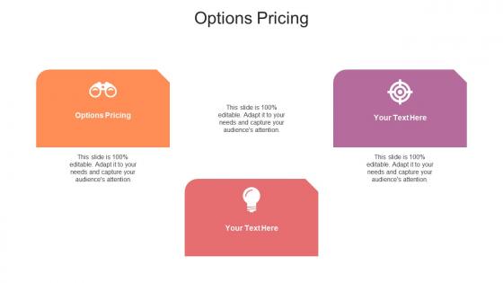 Options pricing ppt powerpoint presentation professional example topics cpb