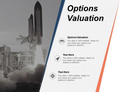 Options valuation ppt powerpoint presentation icon background image cpb
