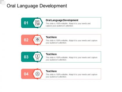 Oral language development ppt powerpoint presentation outline smartart cpb