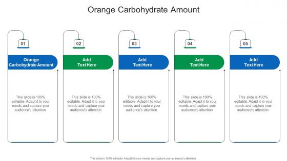Orange Carbohydrate Amount In Powerpoint And Google Slides Cpb